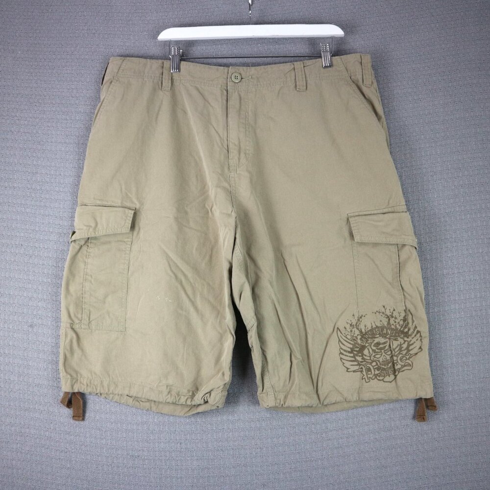 President Stone Y2K Baggy Cargo Shorts 40W